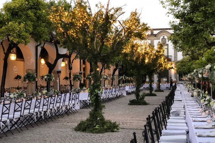Boda en bodega de Jerez