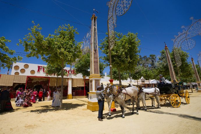 Caseta de Fundador en la Feria de Jerez